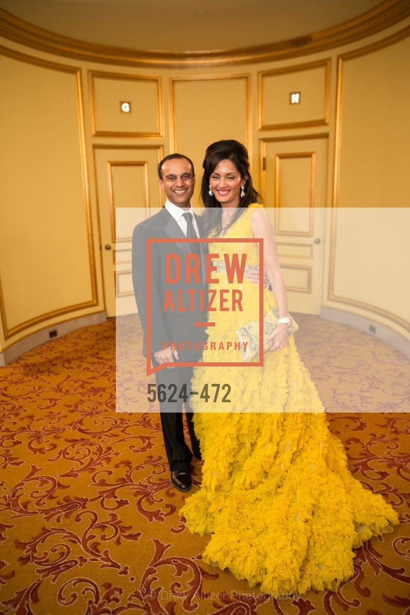 Gaurav Garg, Komal Shah, SAN FRANCISCO BALLET Opening Night Gala: PHENOMENAL - Intermission & Dinner, US. SF City Hall, January 22nd, 2014,Drew Altizer, Drew Altizer Photography, full-service agency, private events, San Francisco photographer, photographer california