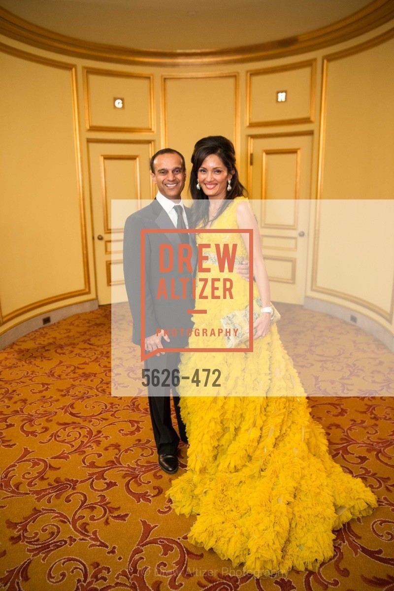 Gaurav Garg, Komal Shah, SAN FRANCISCO BALLET Opening Night Gala: PHENOMENAL - Intermission & Dinner, US. SF City Hall, January 22nd, 2014,Drew Altizer, Drew Altizer Photography, full-service agency, private events, San Francisco photographer, photographer california
