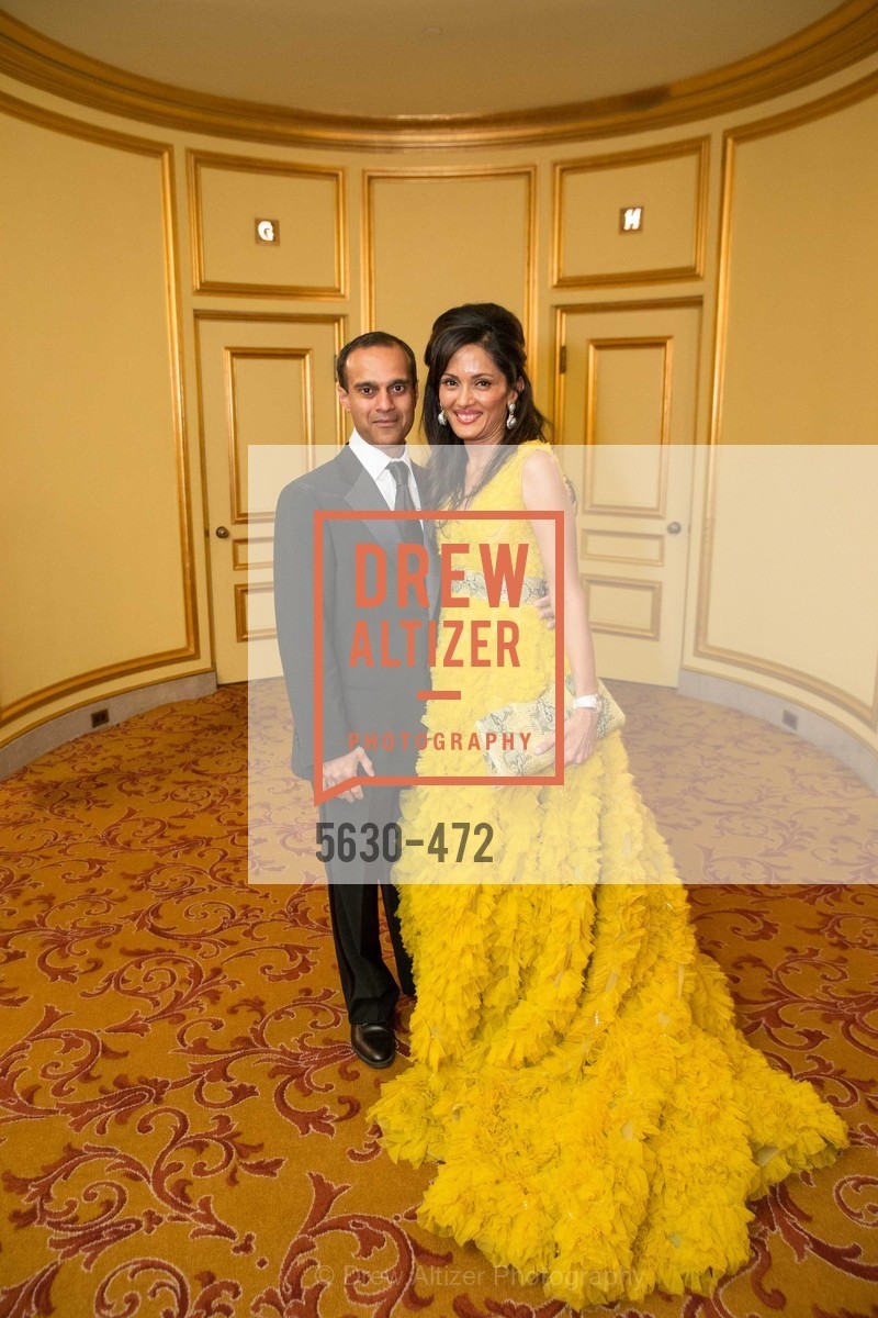 Gaurav Garg, Komal Shah, SAN FRANCISCO BALLET Opening Night Gala: PHENOMENAL - Intermission & Dinner, US. SF City Hall, January 22nd, 2014,Drew Altizer, Drew Altizer Photography, full-service agency, private events, San Francisco photographer, photographer california