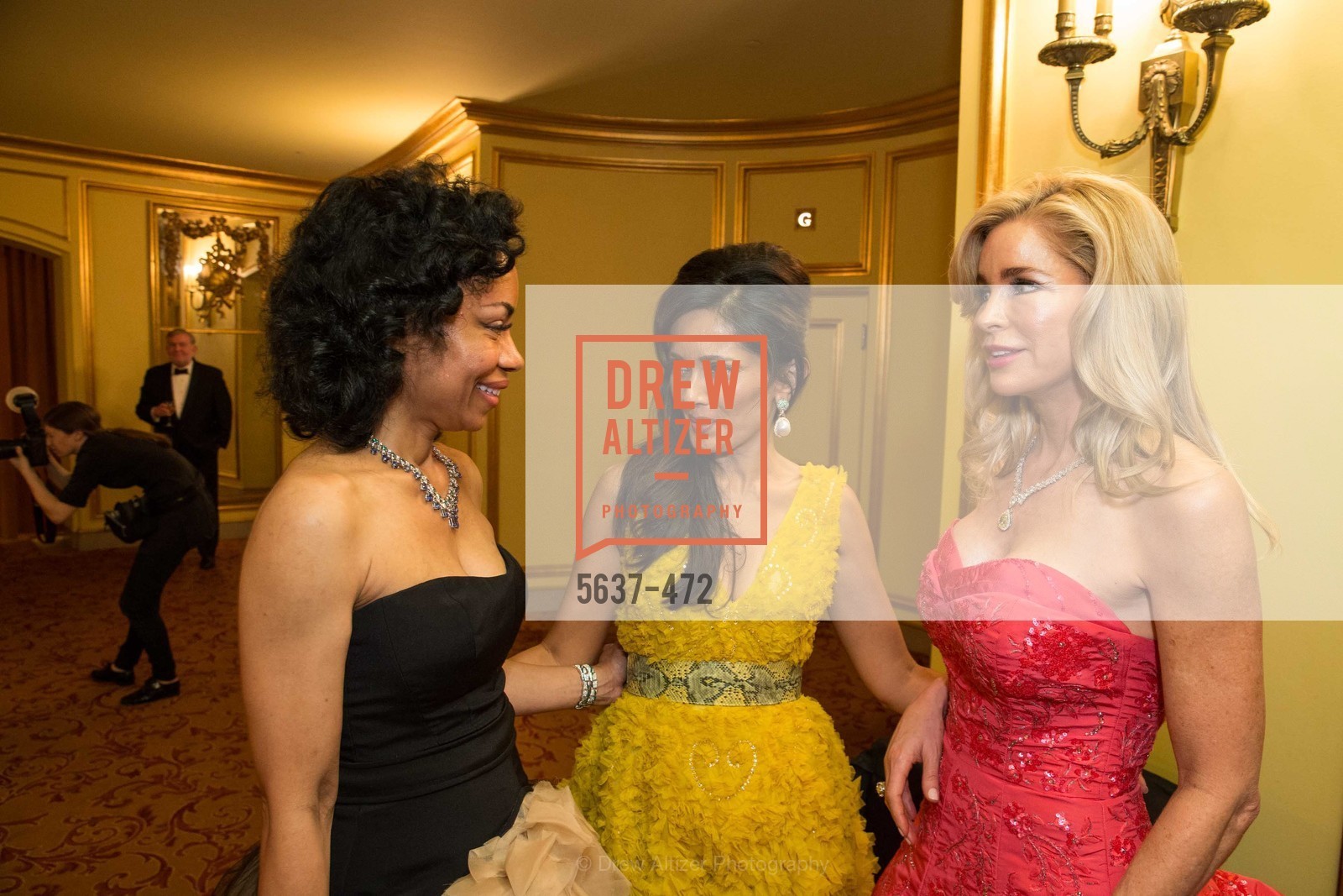 Tanya Powell, Komal Shah, Paula Carano, SAN FRANCISCO BALLET Opening Night Gala: PHENOMENAL - Intermission & Dinner, US. SF City Hall, January 22nd, 2014,Drew Altizer, Drew Altizer Photography, full-service agency, private events, San Francisco photographer, photographer california