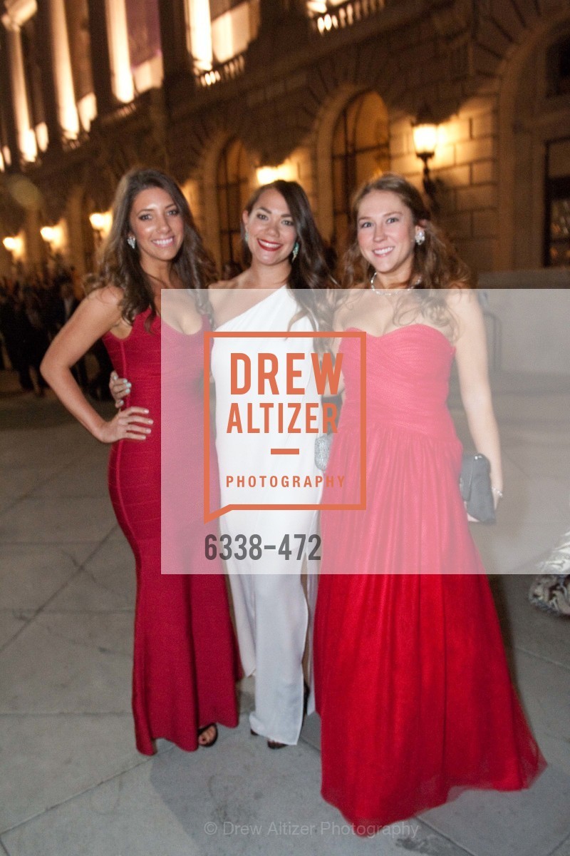 Brianna Haag, Erin Romig, Lauren Buxley, SAN FRANCISCO BALLET Opening Night Gala: PHENOMENAL - Intermission & Dinner, US. War memorial opera house, Photo #6338-472 Brianna Haag, Erin Romig, Lauren Buxley, Photo #6338-472