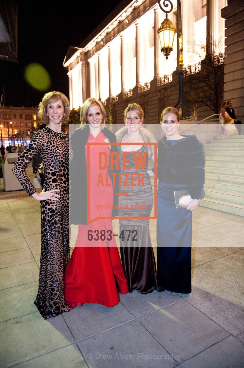 Nancy Kukacka, Ann Marie Peterson, Erin O'Donovan, Alison Bhusri, SAN FRANCISCO BALLET Opening Night Gala: PHENOMENAL - Intermission & Dinner, US. SF City Hall, January 22nd, 2014,Drew Altizer, Drew Altizer Photography, full-service agency, private events, San Francisco photographer, photographer california