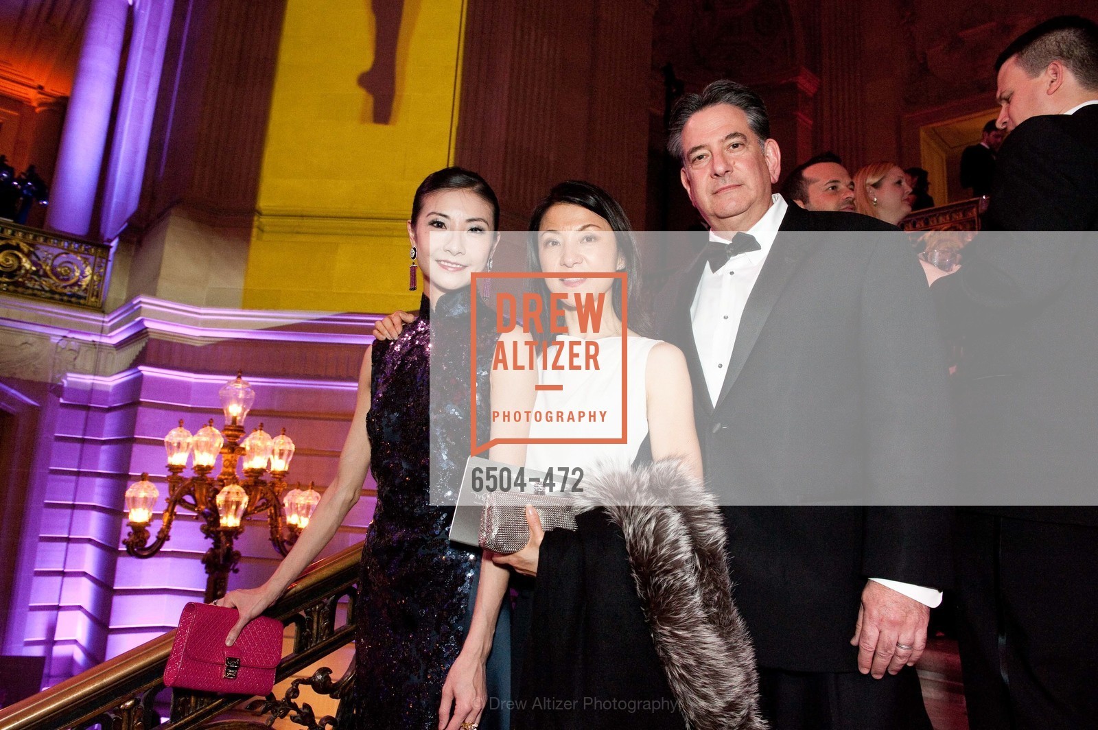 Yuan Yuan Tan, Xiapei Gelb, Andrew Gelb, SAN FRANCISCO BALLET Opening Night Gala: PHENOMENAL - Intermission & Dinner, US. SF City Hall, January 22nd, 2014,Drew Altizer, Drew Altizer Photography, full-service event agency, private events, San Francisco photographer, photographer California