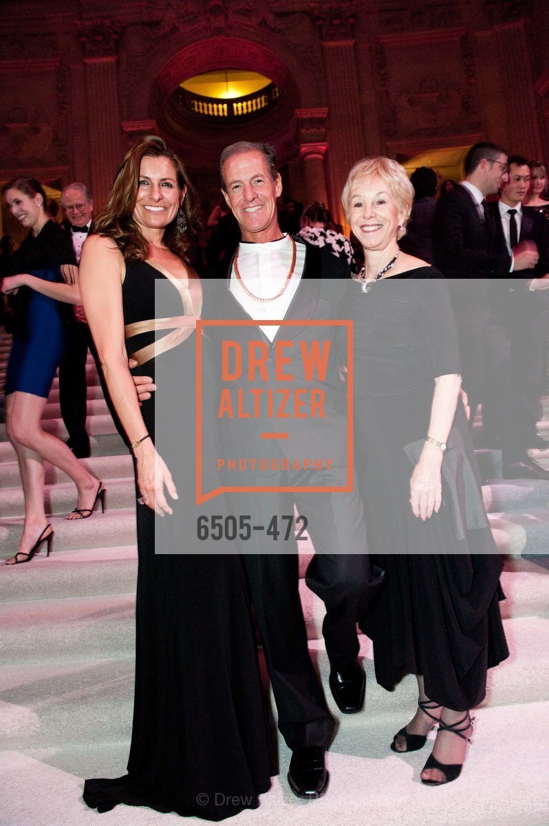 Rebecca Cooper, Michael Pasquan, Pamela Pasquan, SAN FRANCISCO BALLET Opening Night Gala: PHENOMENAL - Intermission & Dinner, US. SF City Hall, January 22nd, 2014,Drew Altizer, Drew Altizer Photography, full-service agency, private events, San Francisco photographer, photographer california