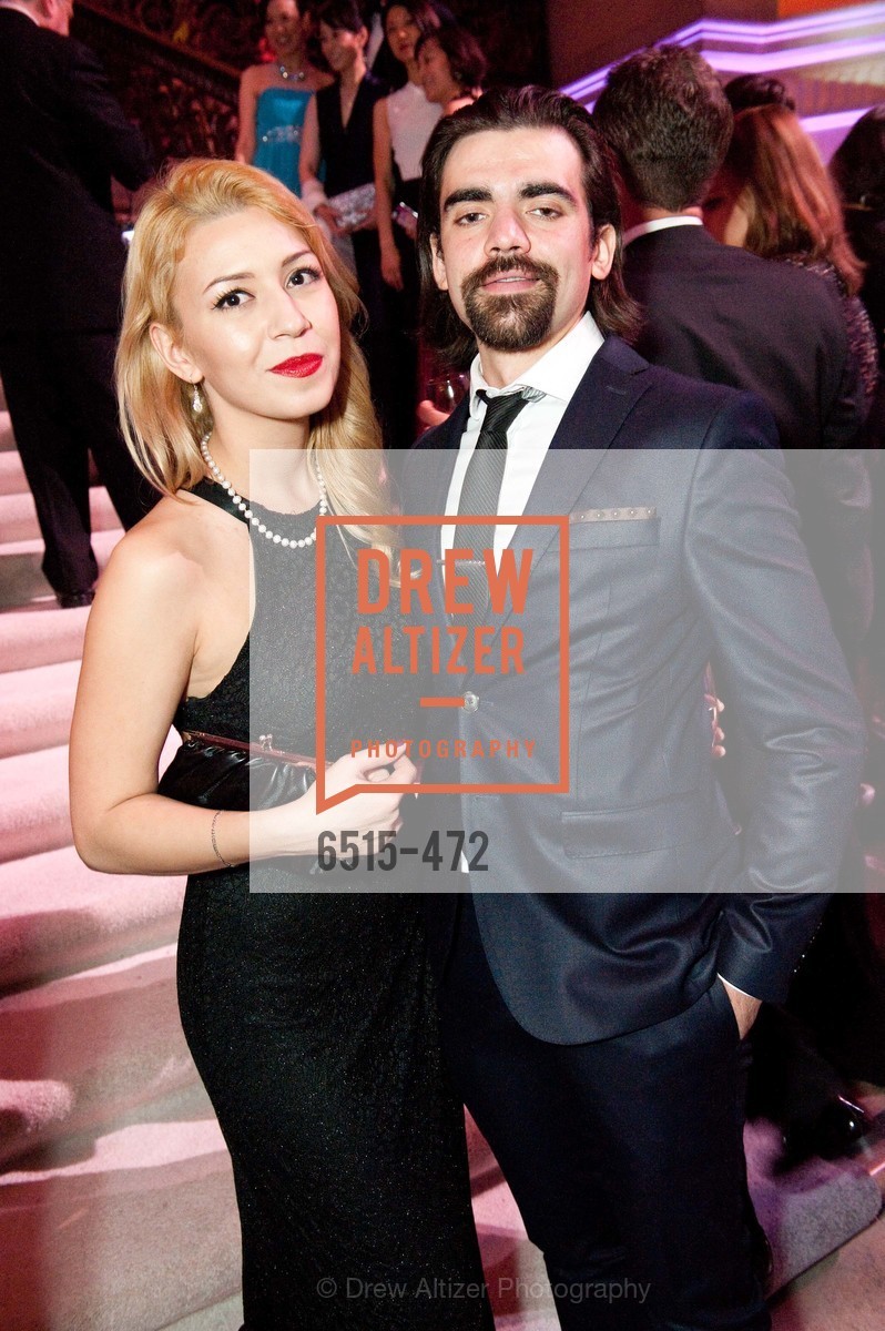 Rica Conu, Alex Belin, SAN FRANCISCO BALLET Opening Night Gala: PHENOMENAL - Intermission & Dinner, US. SF City Hall, January 22nd, 2014,Drew Altizer, Drew Altizer Photography, full-service agency, private events, San Francisco photographer, photographer california