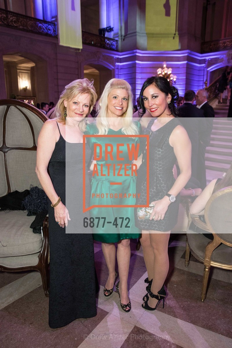 Alison Carlson, Lori Shigekane, Michelle Molfino, SAN FRANCISCO BALLET Opening Night Gala: PHENOMENAL - Intermission & Dinner, US. SF City Hall, January 22nd, 2014,Drew Altizer, Drew Altizer Photography, full-service agency, private events, San Francisco photographer, photographer california