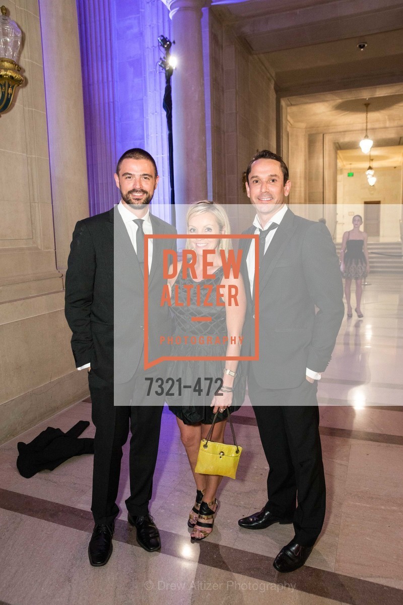 John Gidding, Angie Silvy, Damian Smith, SAN FRANCISCO BALLET Opening Night Gala: PHENOMENAL - Intermission & Dinner, US. SF City Hall, January 22nd, 2014,Drew Altizer, Drew Altizer Photography, full-service agency, private events, San Francisco photographer, photographer california