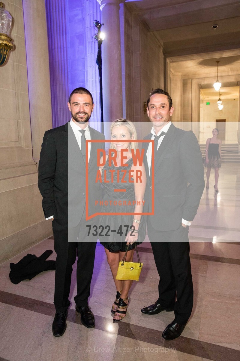 John Gidding, Angie Silvy, Damian Smith, SAN FRANCISCO BALLET Opening Night Gala: PHENOMENAL - Intermission & Dinner, US. SF City Hall, January 22nd, 2014,Drew Altizer, Drew Altizer Photography, full-service agency, private events, San Francisco photographer, photographer california