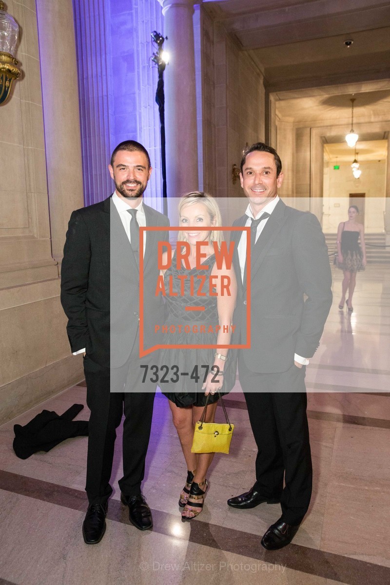 John Gidding, Angie Silvy, Damian Smith, SAN FRANCISCO BALLET Opening Night Gala: PHENOMENAL - Intermission & Dinner, US. SF City Hall, January 22nd, 2014,Drew Altizer, Drew Altizer Photography, full-service agency, private events, San Francisco photographer, photographer california