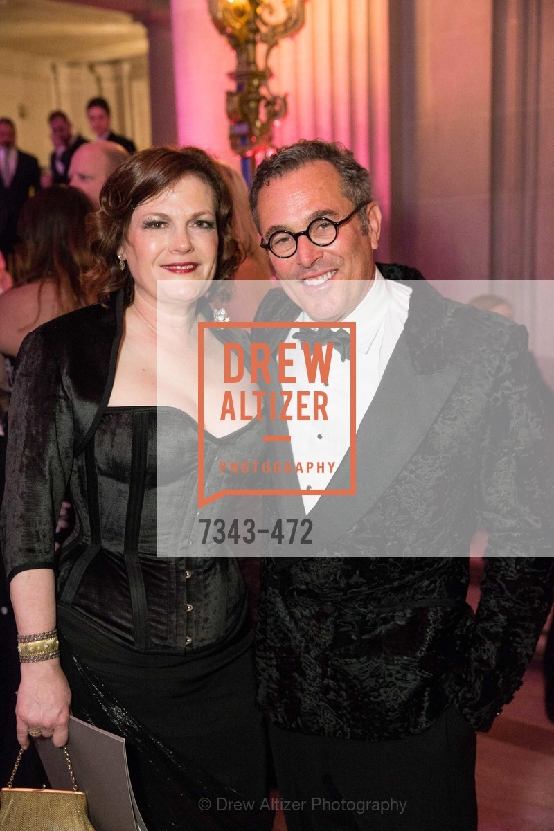 Jennifer Raiser, Ricky Serbin, SAN FRANCISCO BALLET Opening Night Gala: PHENOMENAL - Intermission & Dinner, US. SF City Hall, January 22nd, 2014,Drew Altizer, Drew Altizer Photography, full-service agency, private events, San Francisco photographer, photographer california