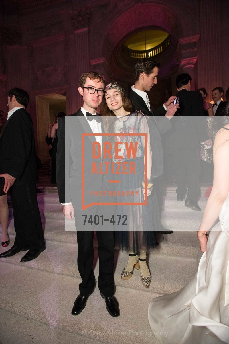 Edward King, Maria Kochetkova, SAN FRANCISCO BALLET Opening Night Gala: PHENOMENAL - Intermission & Dinner, US. SF City Hall, January 22nd, 2014,Drew Altizer, Drew Altizer Photography, full-service agency, private events, San Francisco photographer, photographer california