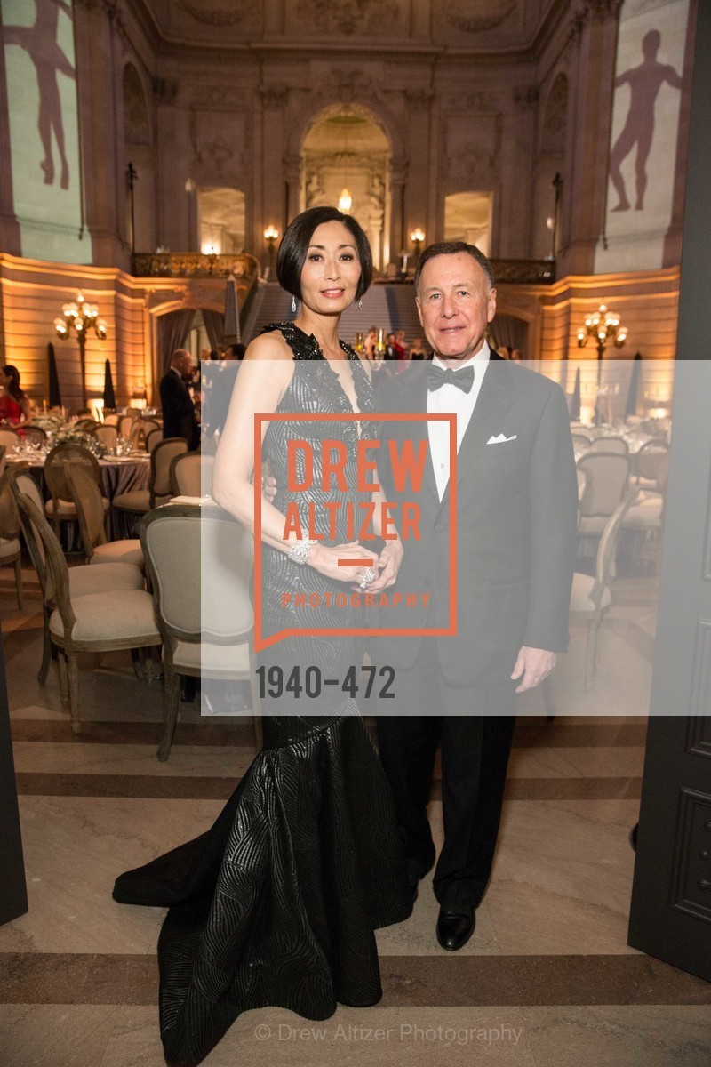 Yurie Pascarella, Carl Pascarella, SAN FRANCISCO BALLET Opening Night Gala: PHENOMENAL - Intermission & Dinner, US. SF City Hall, January 22nd, 2014,Drew Altizer, Drew Altizer Photography, full-service agency, private events, San Francisco photographer, photographer california