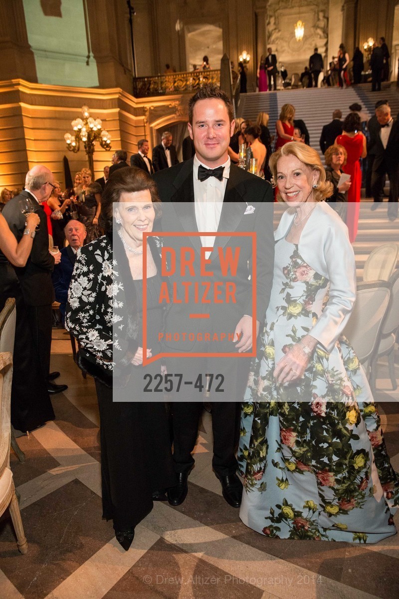 Lucy Jewett, Drew Weyerhaeuser, Charlotte Shultz, SAN FRANCISCO BALLET Opening Night Gala: PHENOMENAL - Intermission & Dinner, US. SF City Hall, January 22nd, 2014,Drew Altizer, Drew Altizer Photography, full-service agency, private events, San Francisco photographer, photographer california