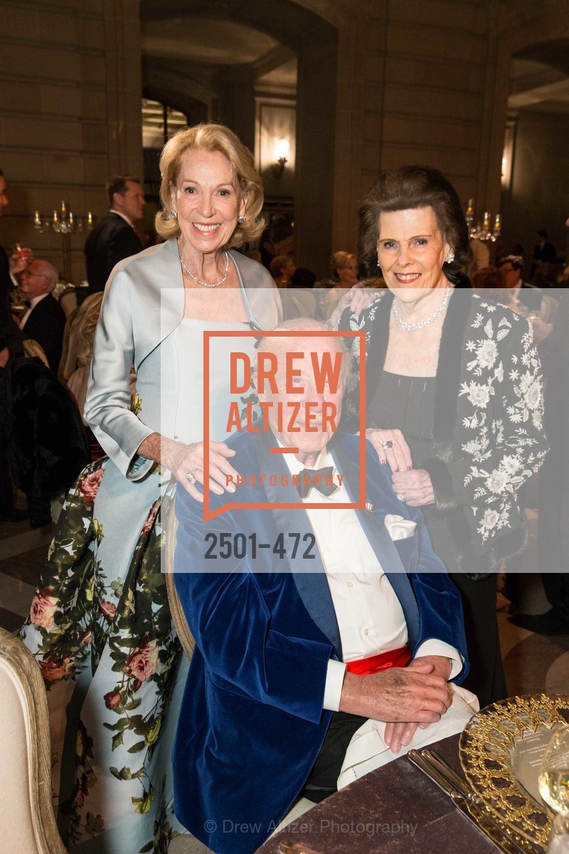 Charlotte Shultz, George Shultz, Lucy Jewett, SAN FRANCISCO BALLET Opening Night Gala: PHENOMENAL - Intermission & Dinner, US. SF City Hall, January 22nd, 2014,Drew Altizer, Drew Altizer Photography, full-service agency, private events, San Francisco photographer, photographer california