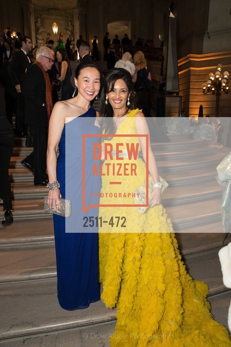 Carolyn Chang, Komal Shah, SAN FRANCISCO BALLET Opening Night Gala: PHENOMENAL - Intermission & Dinner, US. SF City Hall, January 22nd, 2014,Drew Altizer, Drew Altizer Photography, full-service agency, private events, San Francisco photographer, photographer california