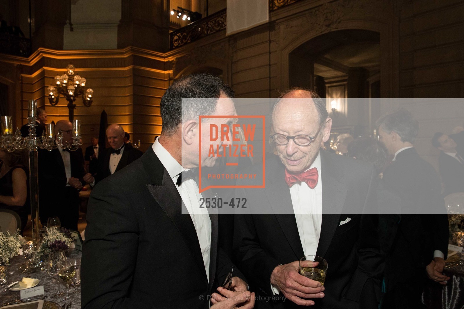 Colin Bailey, Bernard Osher, SAN FRANCISCO BALLET Opening Night Gala: PHENOMENAL - Intermission & Dinner, US. SF City Hall, January 22nd, 2014,Drew Altizer, Drew Altizer Photography, full-service agency, private events, San Francisco photographer, photographer california