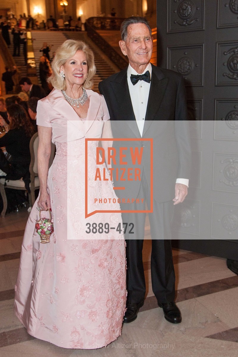 Dede Wilsey, Chal de Guigne, SAN FRANCISCO BALLET Opening Night Gala: PHENOMENAL - Intermission & Dinner, US. SF City Hall, January 22nd, 2014,Drew Altizer, Drew Altizer Photography, full-service event agency, private events, San Francisco photographer, photographer California