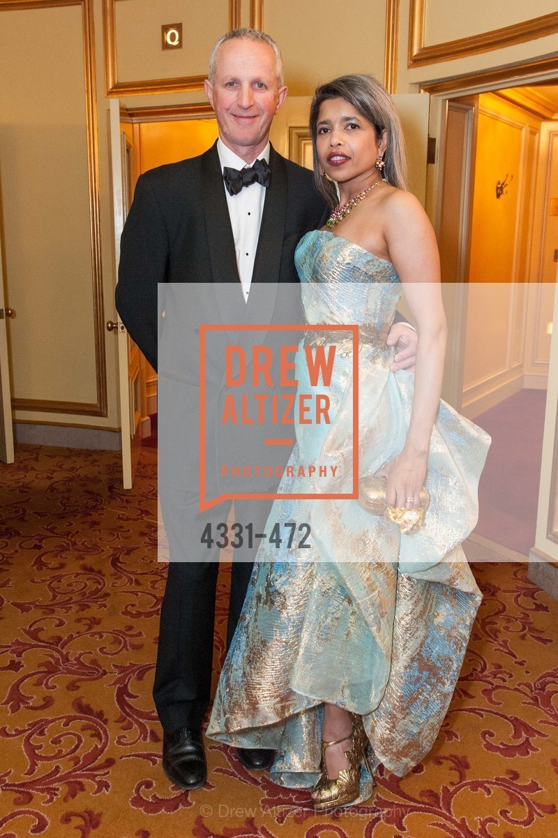 Phil Pemberton, Deepa Pakianathan, SAN FRANCISCO BALLET Opening Night Gala: PHENOMENAL - Intermission & Dinner, US. SF City Hall, January 22nd, 2014,Drew Altizer, Drew Altizer Photography, full-service agency, private events, San Francisco photographer, photographer california
