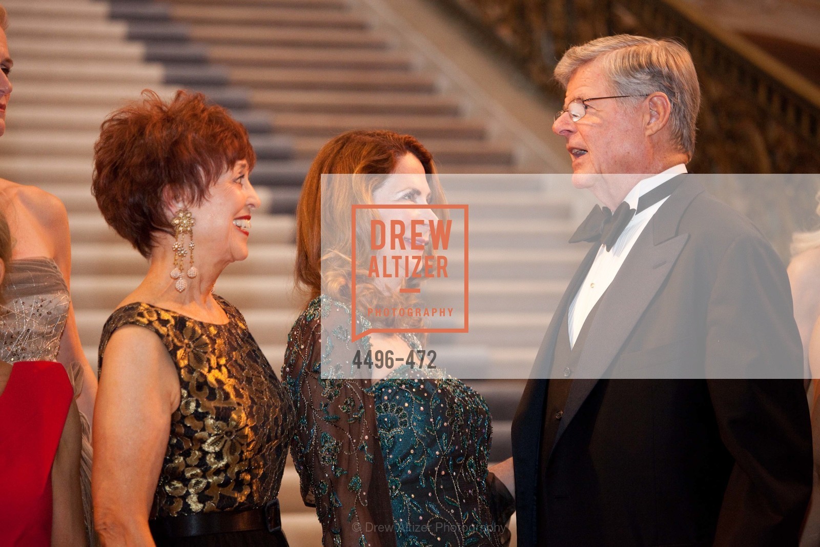 Suzanne Thornton, Patricia Ferrin Loucks, Richard Barker, SAN FRANCISCO BALLET Opening Night Gala: PHENOMENAL - Intermission & Dinner, US. SF City Hall, January 22nd, 2014,Drew Altizer, Drew Altizer Photography, full-service event agency, private events, San Francisco photographer, photographer California