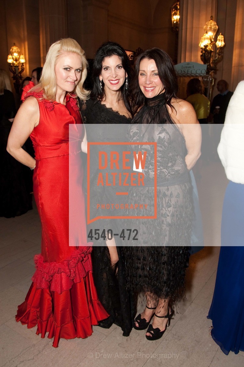 Maria Ralph, Aimee West, Debra Taylor, SAN FRANCISCO BALLET Opening Night Gala: PHENOMENAL - Intermission & Dinner, US. SF City Hall, January 22nd, 2014,Drew Altizer, Drew Altizer Photography, full-service agency, private events, San Francisco photographer, photographer california