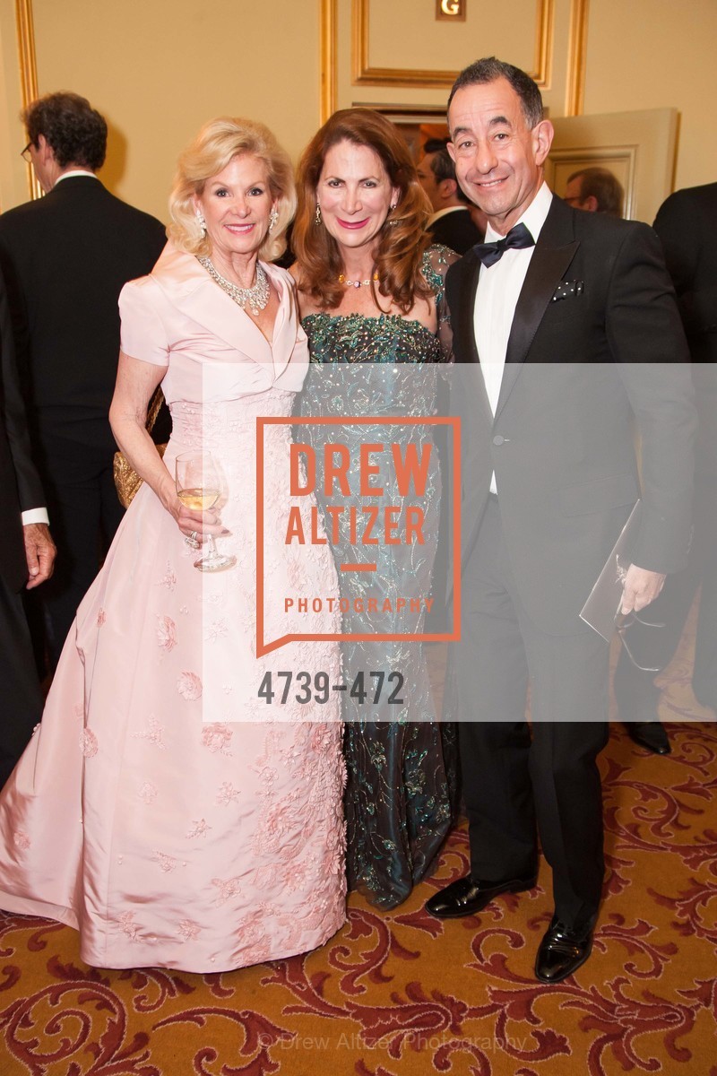Dede Wilsey, Patricia Ferrin Loucks, Colin Bailey, SAN FRANCISCO BALLET Opening Night Gala: PHENOMENAL - Intermission & Dinner, US. SF City Hall, January 22nd, 2014,Drew Altizer, Drew Altizer Photography, full-service event agency, private events, San Francisco photographer, photographer California