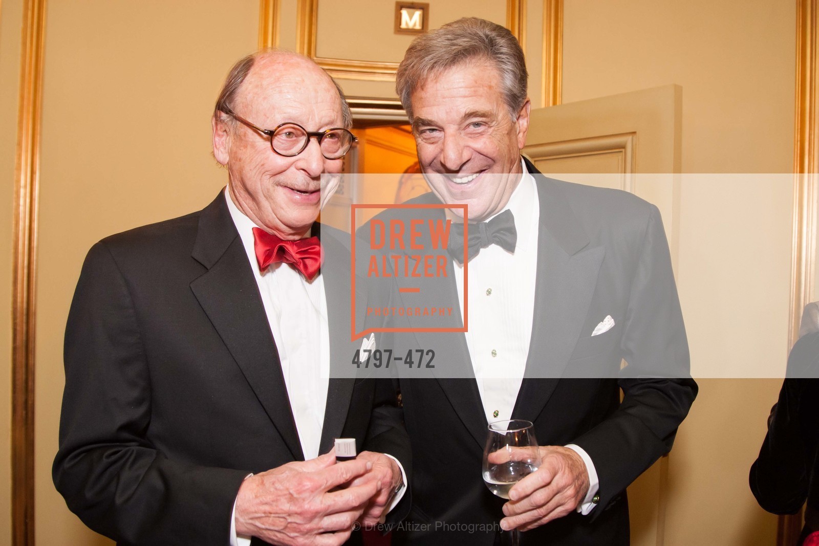 Bernard Osher, Paul Pelosi, SAN FRANCISCO BALLET Opening Night Gala: PHENOMENAL - Intermission & Dinner, US. SF City Hall, January 22nd, 2014,Drew Altizer, Drew Altizer Photography, full-service agency, private events, San Francisco photographer, photographer california