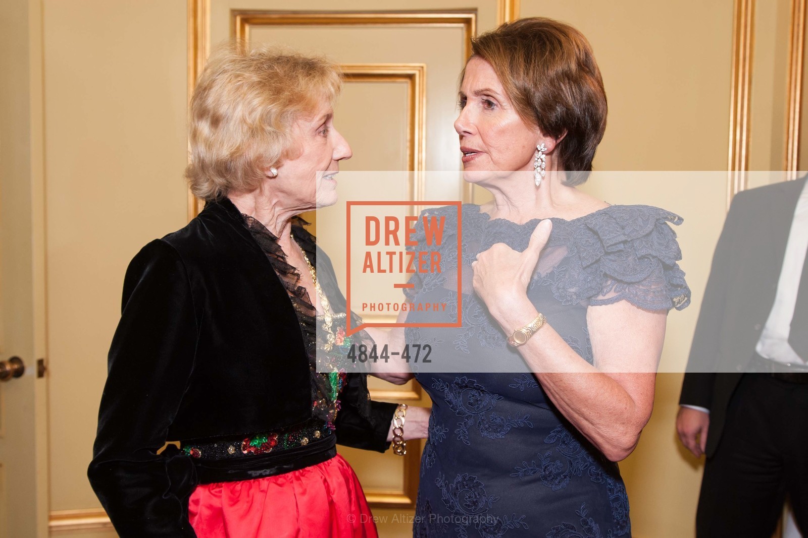 Nancy Bechtle, Nancy Pelosi, SAN FRANCISCO BALLET Opening Night Gala: PHENOMENAL - Intermission & Dinner, US. SF City Hall, January 22nd, 2014,Drew Altizer, Drew Altizer Photography, full-service agency, private events, San Francisco photographer, photographer california