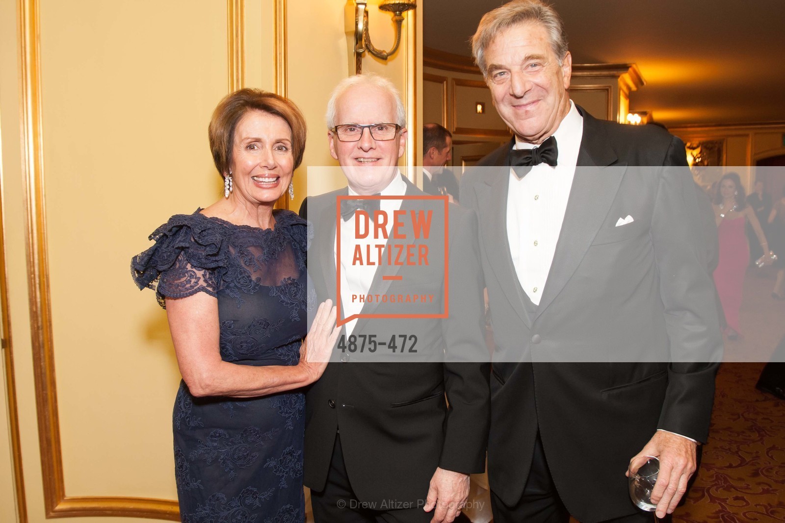 Nancy Pelosi, Helgi Tomasson, Paul Pelosi, SAN FRANCISCO BALLET Opening Night Gala: PHENOMENAL - Intermission & Dinner, US. SF City Hall, January 22nd, 2014,Drew Altizer, Drew Altizer Photography, full-service agency, private events, San Francisco photographer, photographer california
