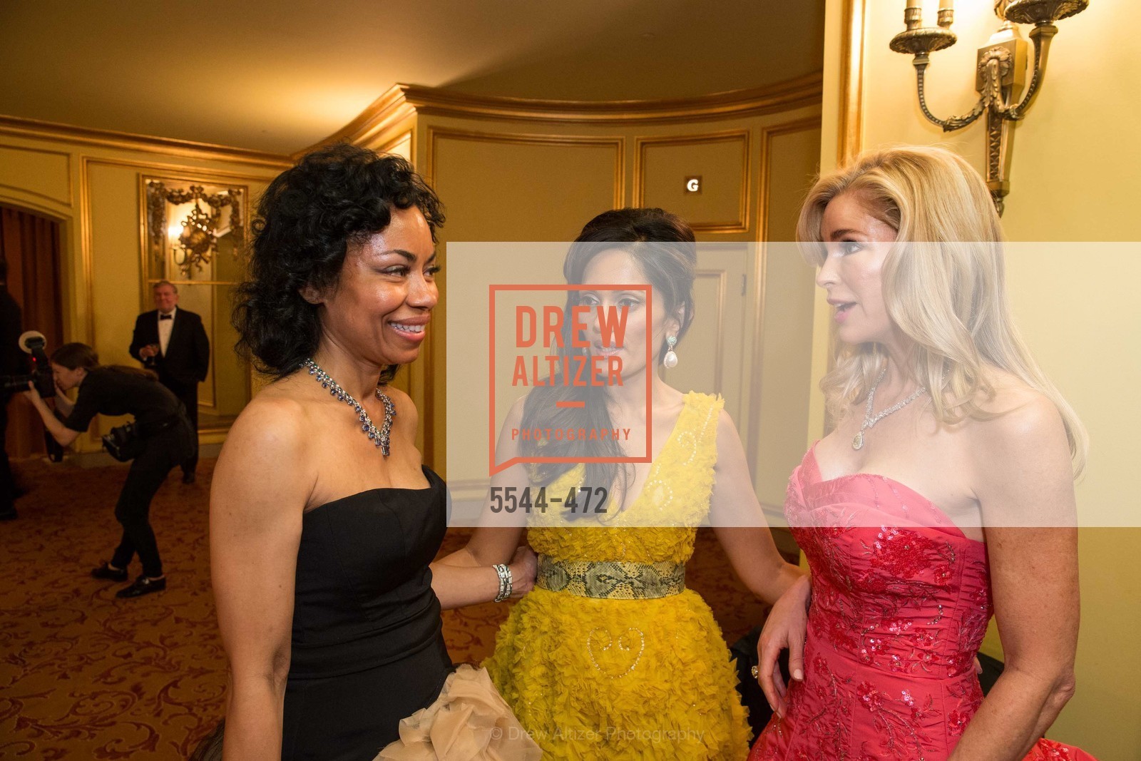 Tanya Powell, Komal Shah, Paula Carano, SAN FRANCISCO BALLET Opening Night Gala: PHENOMENAL - Intermission & Dinner, US. SF City Hall, January 22nd, 2014,Drew Altizer, Drew Altizer Photography, full-service agency, private events, San Francisco photographer, photographer california