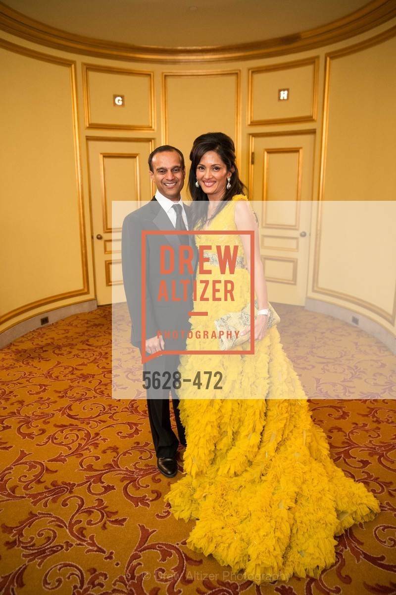 Gaurav Garg, Komal Shah, SAN FRANCISCO BALLET Opening Night Gala: PHENOMENAL - Intermission & Dinner, US. SF City Hall, January 22nd, 2014,Drew Altizer, Drew Altizer Photography, full-service event agency, private events, San Francisco photographer, photographer California