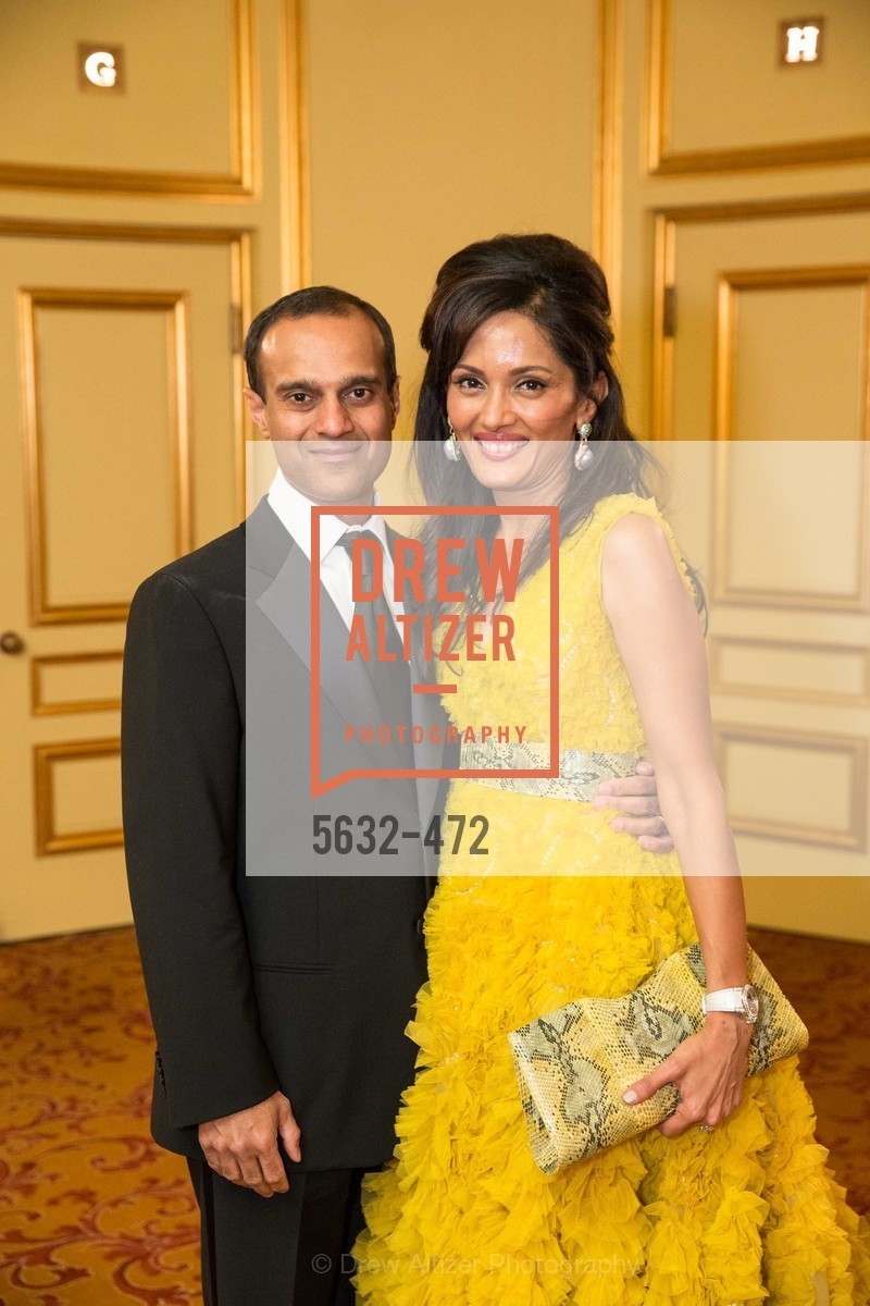 Gaurav Garg, Komal Shah, SAN FRANCISCO BALLET Opening Night Gala: PHENOMENAL - Intermission & Dinner, US. SF City Hall, January 22nd, 2014,Drew Altizer, Drew Altizer Photography, full-service agency, private events, San Francisco photographer, photographer california