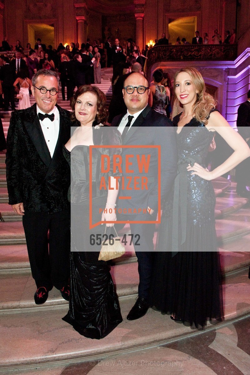 Ricky Serbin, Jennifer Raiser, Jay Phillips, Kelly Larkin, SAN FRANCISCO BALLET Opening Night Gala: PHENOMENAL - Intermission & Dinner, US. SF City Hall, January 22nd, 2014,Drew Altizer, Drew Altizer Photography, full-service event agency, private events, San Francisco photographer, photographer California