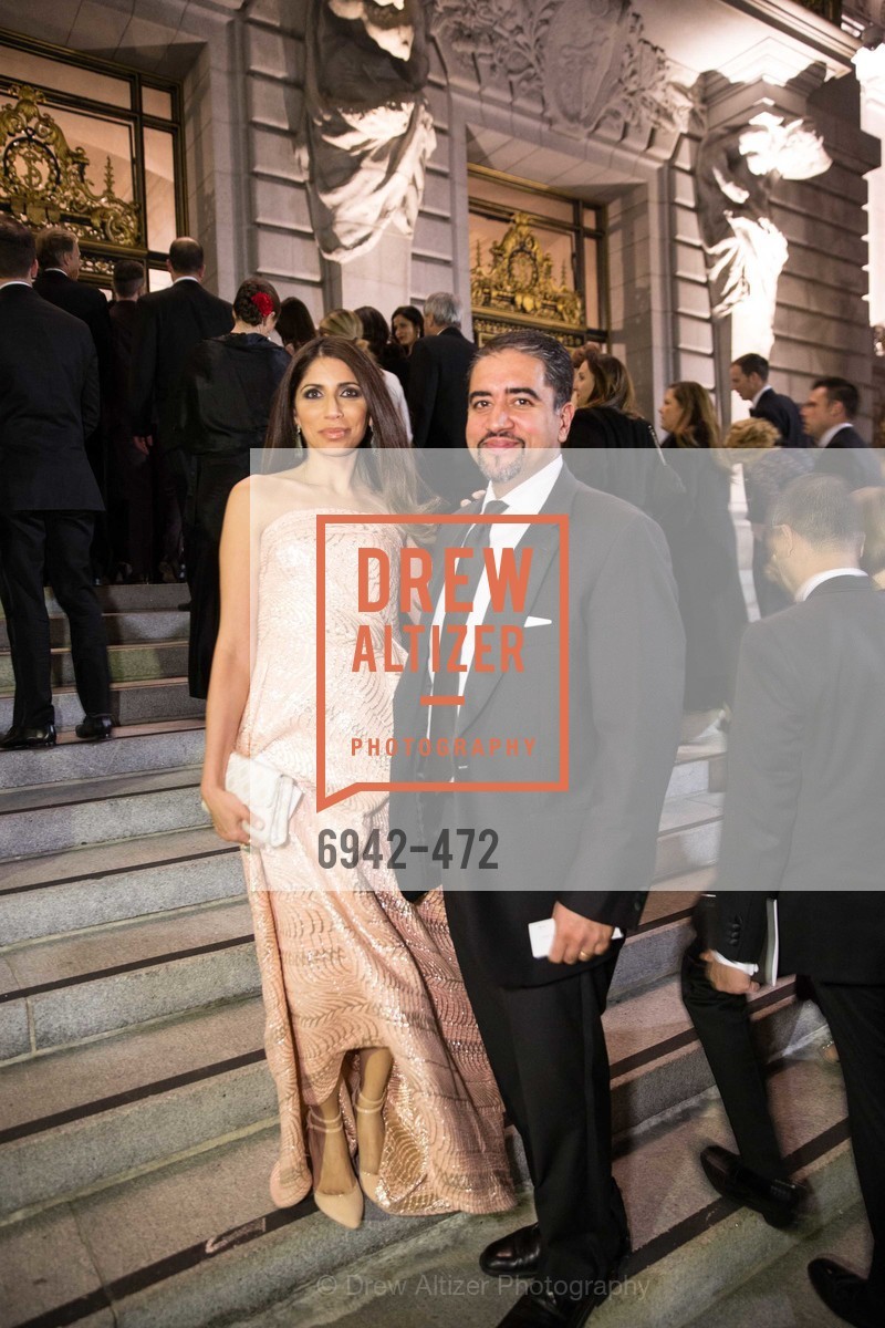 Sobia Shaikh, Nadir Shaikh, SAN FRANCISCO BALLET Opening Night Gala: PHENOMENAL - Intermission & Dinner, US. SF City Hall, January 22nd, 2014,Drew Altizer, Drew Altizer Photography, full-service agency, private events, San Francisco photographer, photographer california