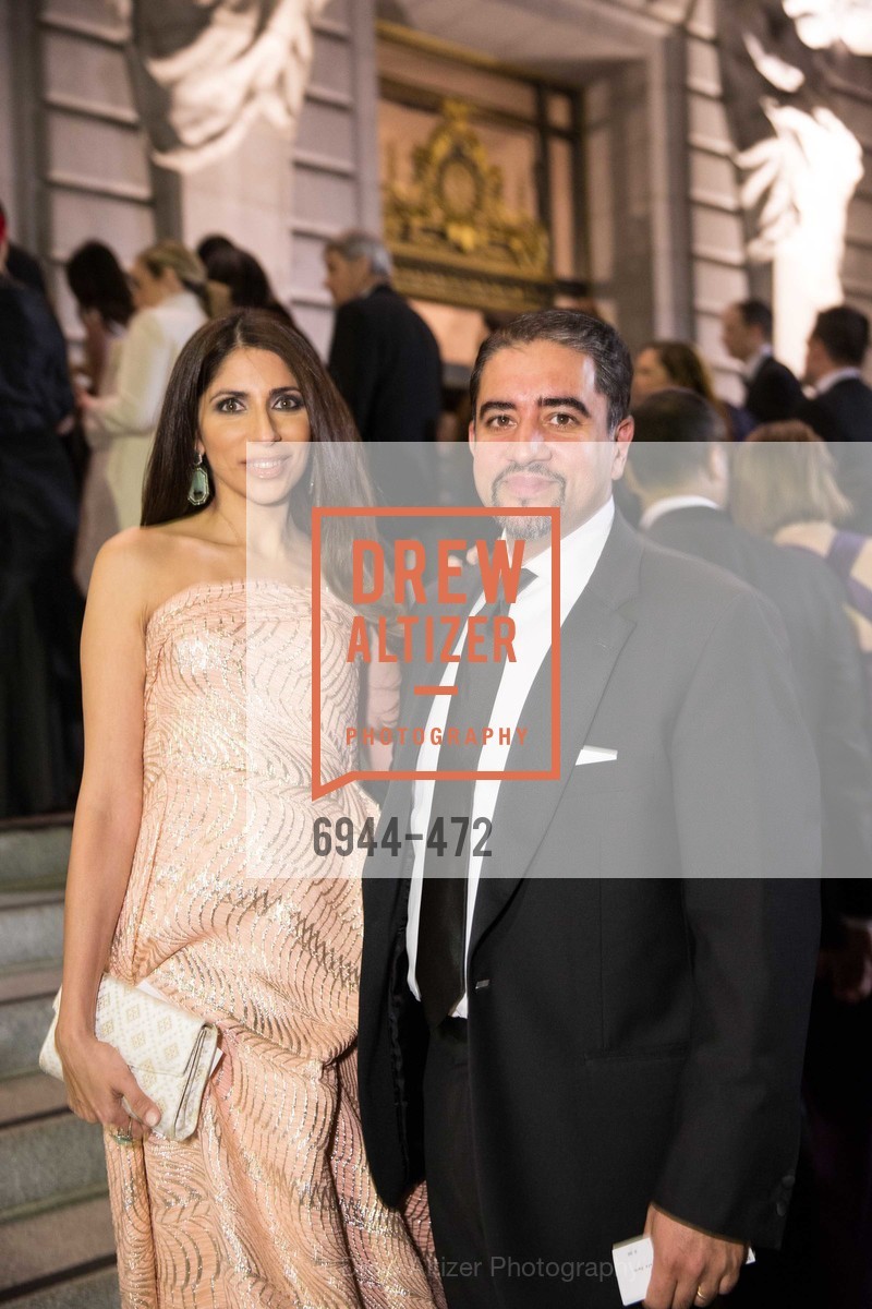 Sobia Shaikh, Nadir Shaikh, SAN FRANCISCO BALLET Opening Night Gala: PHENOMENAL - Intermission & Dinner, US. SF City Hall, January 22nd, 2014,Drew Altizer, Drew Altizer Photography, full-service agency, private events, San Francisco photographer, photographer california