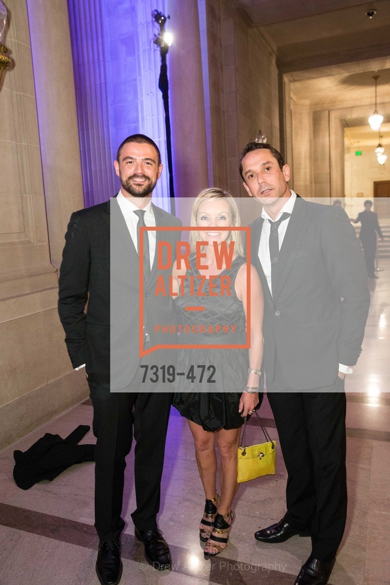 John Gidding, Angie Silvy, Damian Smith, SAN FRANCISCO BALLET Opening Night Gala: PHENOMENAL - Intermission & Dinner, US. SF City Hall, January 22nd, 2014,Drew Altizer, Drew Altizer Photography, full-service agency, private events, San Francisco photographer, photographer california