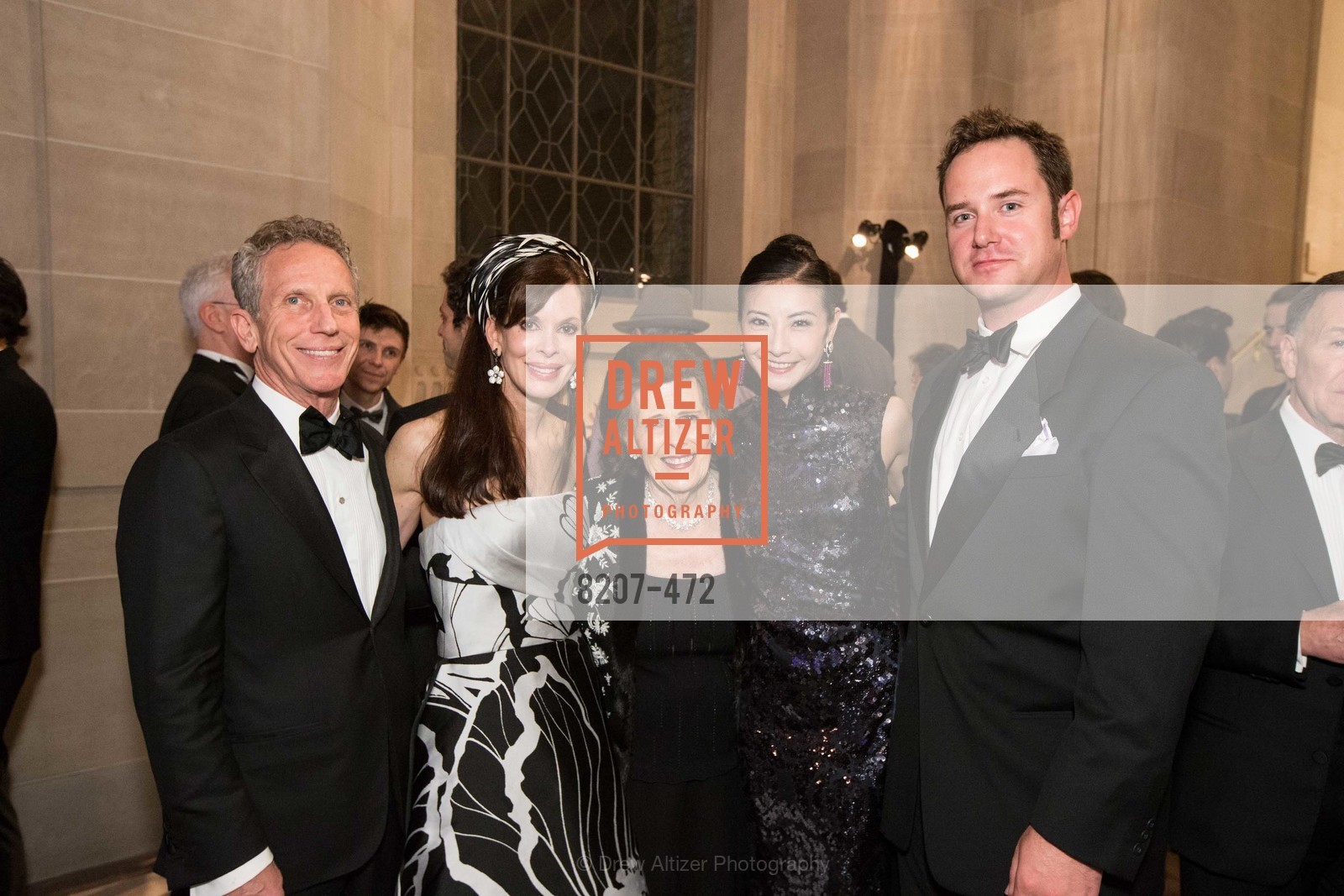 Jim Marver, Stephanie Ejabat, Lucy Jewett, Yuan Yuan Tan, Drew Weyerhaeuser, SAN FRANCISCO BALLET Opening Night Gala: PHENOMENAL - Intermission & Dinner, US. SF City Hall, January 22nd, 2014,Drew Altizer, Drew Altizer Photography, full-service agency, private events, San Francisco photographer, photographer california
