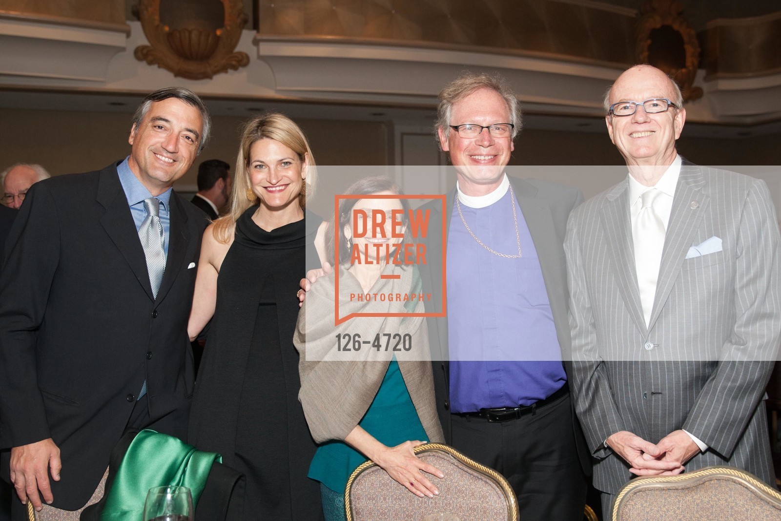 Davide Pacchini, Laura Pacchini, Sheila Andrus, Rt. Rev Marc Andrus, Tom Horn, SHANTI'S 40th Anniversary Benefit: Compassion is Universal, US, October 19th, 2014, Photo #126-4720 Davide Pacchini, Laura Pacchini, Sheila Andrus, Rt. Rev Marc Andrus, Tom Horn, Photo #126-4720