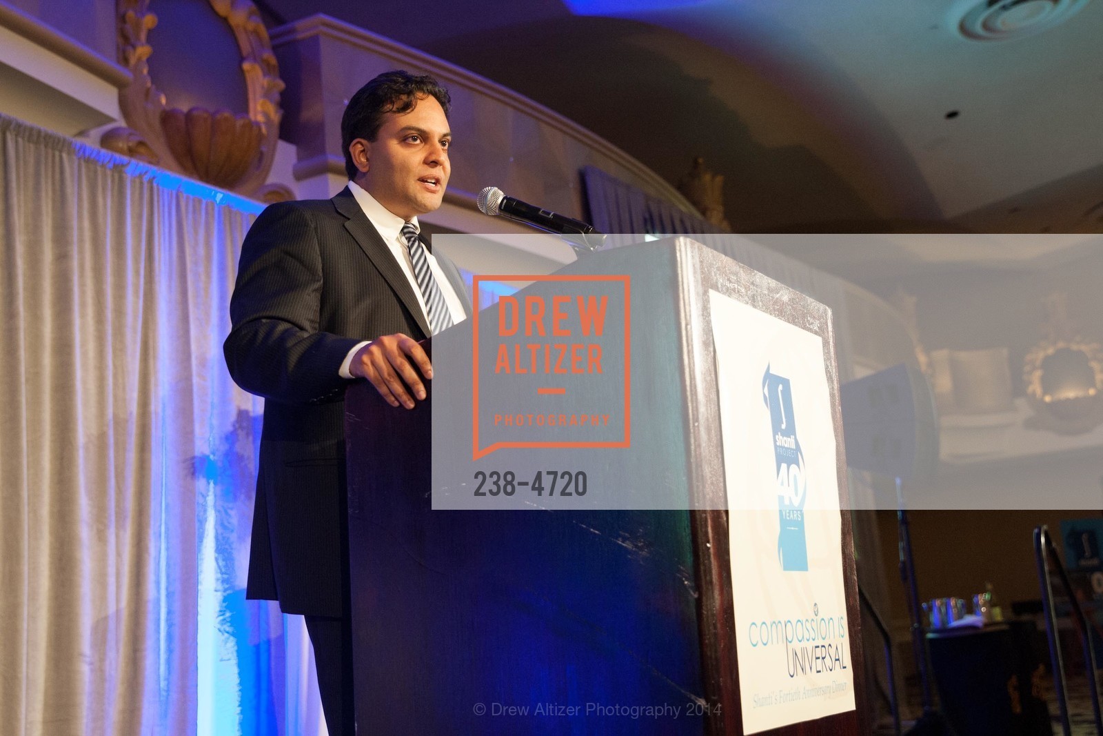 Kaushik Roy, SHANTI'S 40th Anniversary Benefit: Compassion is Universal, US, October 19th, 2014, Photo #238-4720 Kaushik Roy, Photo #238-4720