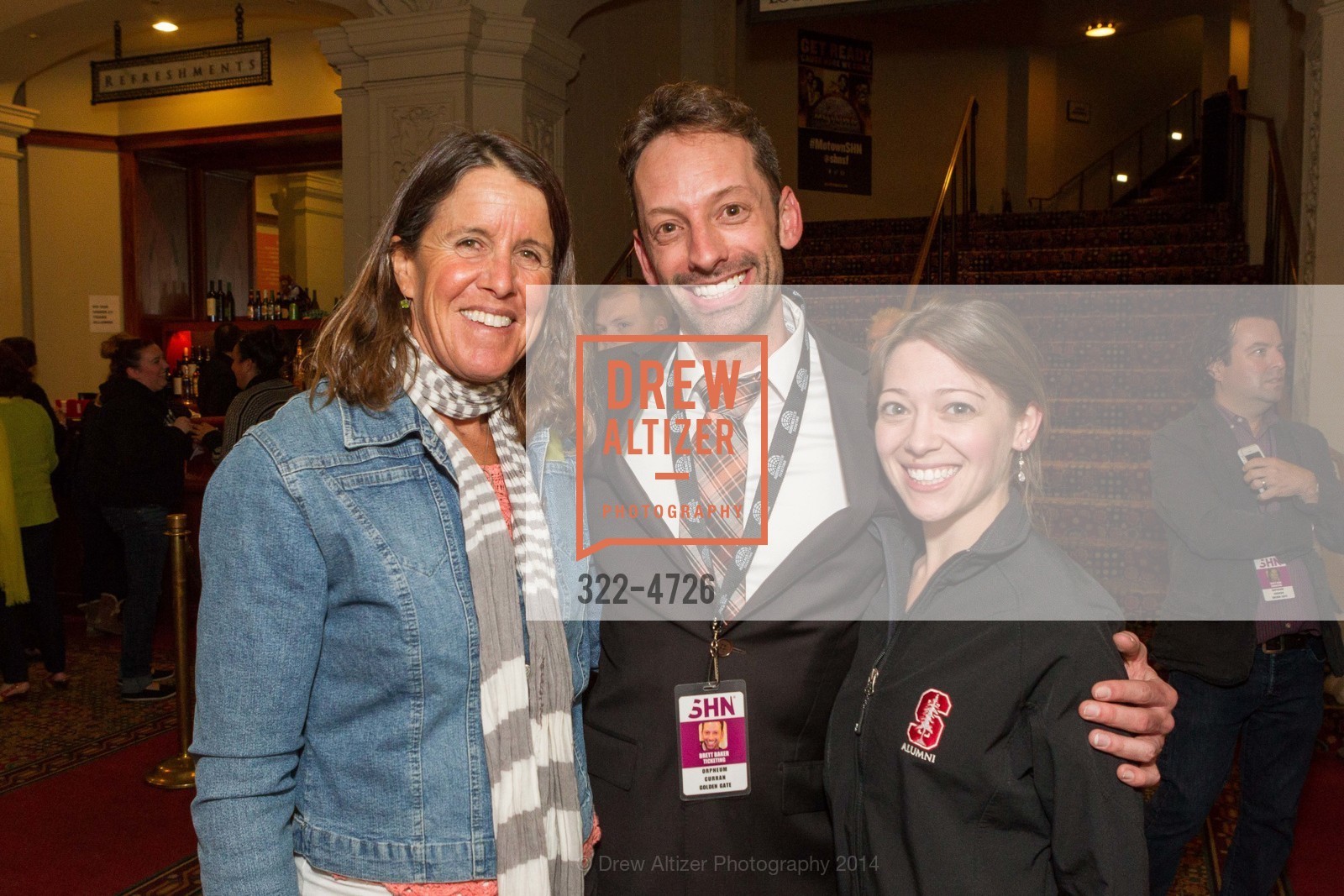 Judy Heller, Brett Baker, Rachel Dolkas, A behind-the-scenes event with MOTOWN THE MUSICAL, US, June 3rd, 2014, Photo #322-4726 Judy Heller, Brett Baker, Rachel Dolkas, Photo #322-4726