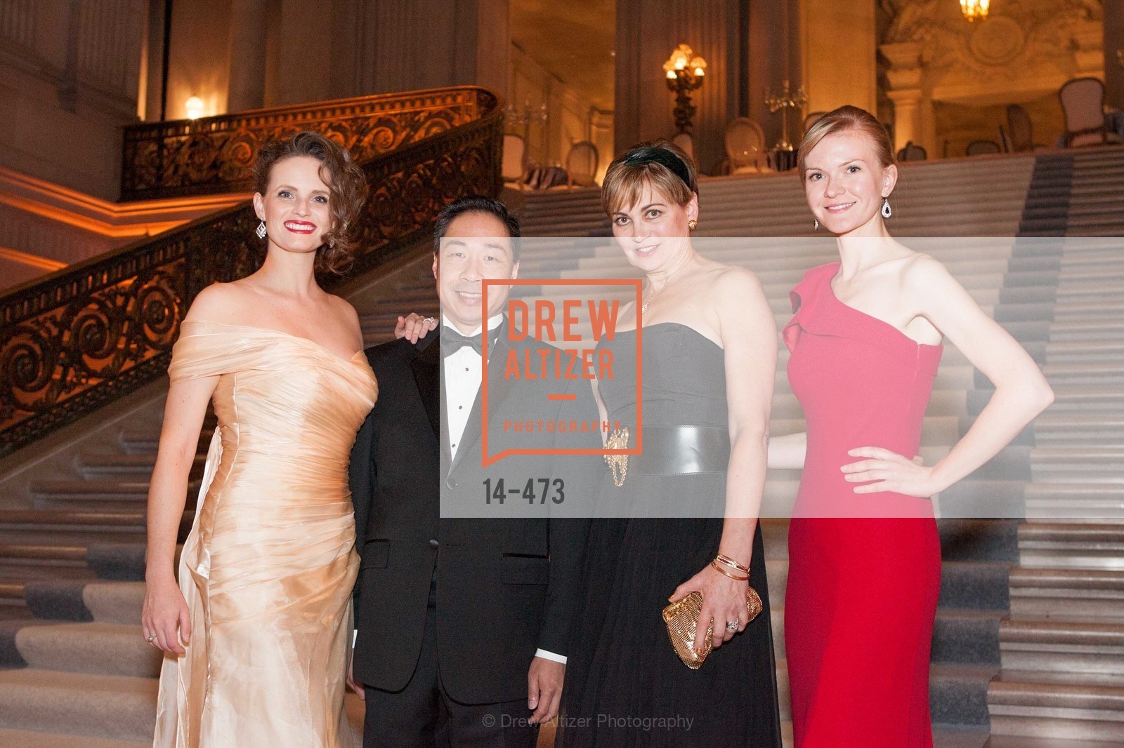 Alyson Blume, Wilson Yan, Jane Burkhard, Greer Goings, ENCORE! at San Francisco BALLET'S 2014 Season Opening Night Gala, US. US, January 22nd, 2014,Drew Altizer, Drew Altizer Photography, full-service event agency, private events, San Francisco photographer, photographer California