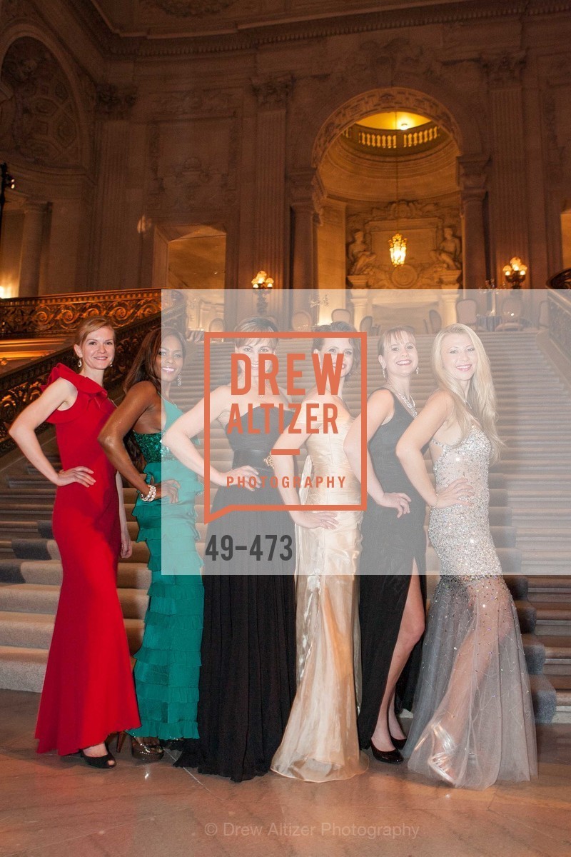 Greer Goings, Vanessa Jean Baptiste, Jane Burkhard, Alyson Blume, Kelly Cramer, Lena Gikkas, ENCORE! at San Francisco BALLET'S 2014 Season Opening Night Gala, US. US, January 22nd, 2014,Drew Altizer, Drew Altizer Photography, full-service agency, private events, San Francisco photographer, photographer california