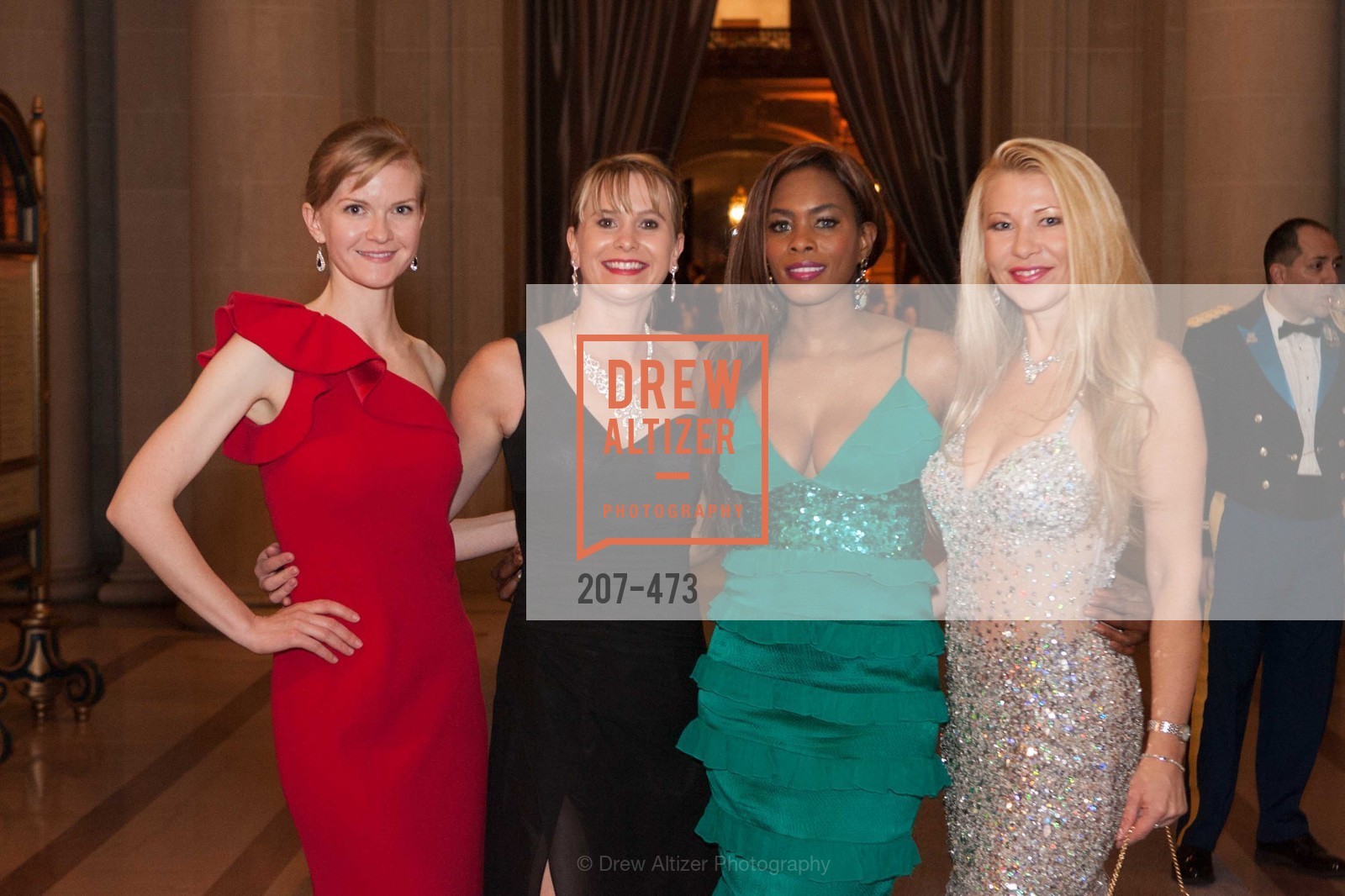 Greer Goings, Kelly Cramer, Vanessa Jean Baptiste, Lena Gikkas, ENCORE! at San Francisco BALLET'S 2014 Season Opening Night Gala, US. US, January 22nd, 2014,Drew Altizer, Drew Altizer Photography, full-service agency, private events, San Francisco photographer, photographer california