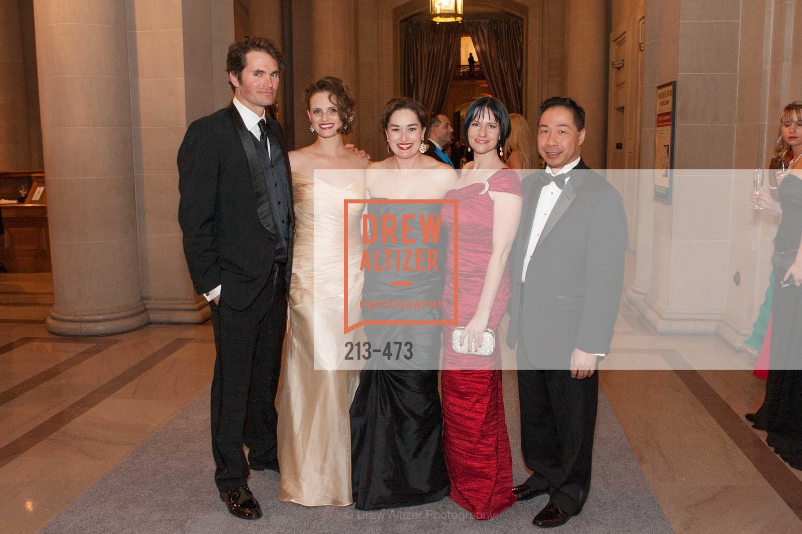 Rhett Butler, Alyson Blume, Bridget Dixon Nguyen, Joanna Winter, Wilson Yan, ENCORE! at San Francisco BALLET'S 2014 Season Opening Night Gala, US. US, January 22nd, 2014,Drew Altizer, Drew Altizer Photography, full-service agency, private events, San Francisco photographer, photographer california