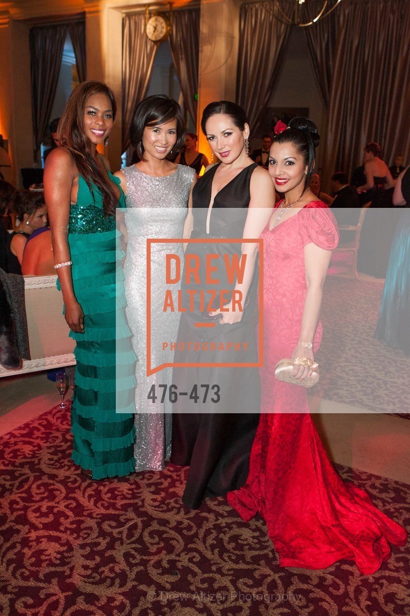 Vanessa Jean Baptiste, Bridget Dixon Nguyen, Ruwa Sumanasekera, ENCORE! at San Francisco BALLET'S 2014 Season Opening Night Gala, US. US, January 22nd, 2014,Drew Altizer, Drew Altizer Photography, full-service event agency, private events, San Francisco photographer, photographer California