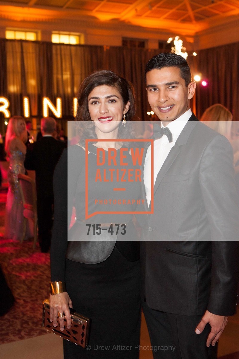 Saman Chaudry, Shadi Elkarra, ENCORE! at San Francisco BALLET'S 2014 Season Opening Night Gala, US. US, January 22nd, 2014,Drew Altizer, Drew Altizer Photography, full-service agency, private events, San Francisco photographer, photographer california