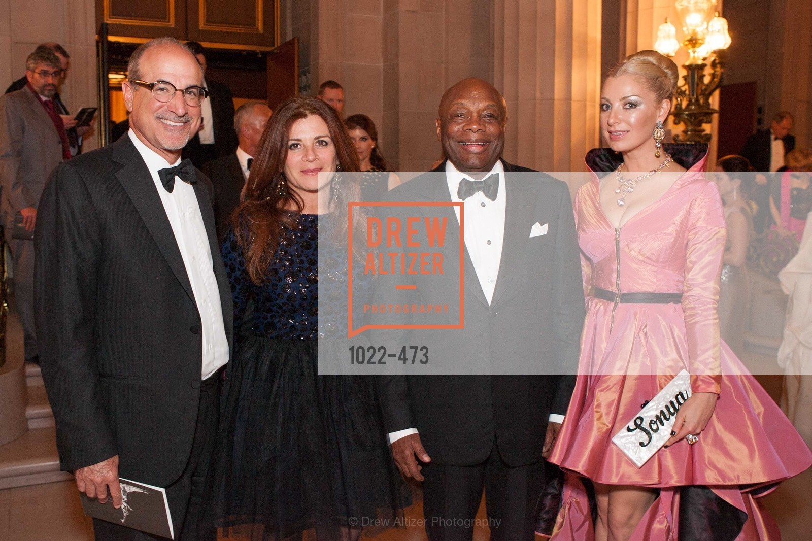 Victor Makris, Sarah Makris, Willie Brown, Sonya Molodetskaya, ENCORE! at San Francisco BALLET'S 2014 Season Opening Night Gala, US. US, January 22nd, 2014,Drew Altizer, Drew Altizer Photography, full-service agency, private events, San Francisco photographer, photographer california