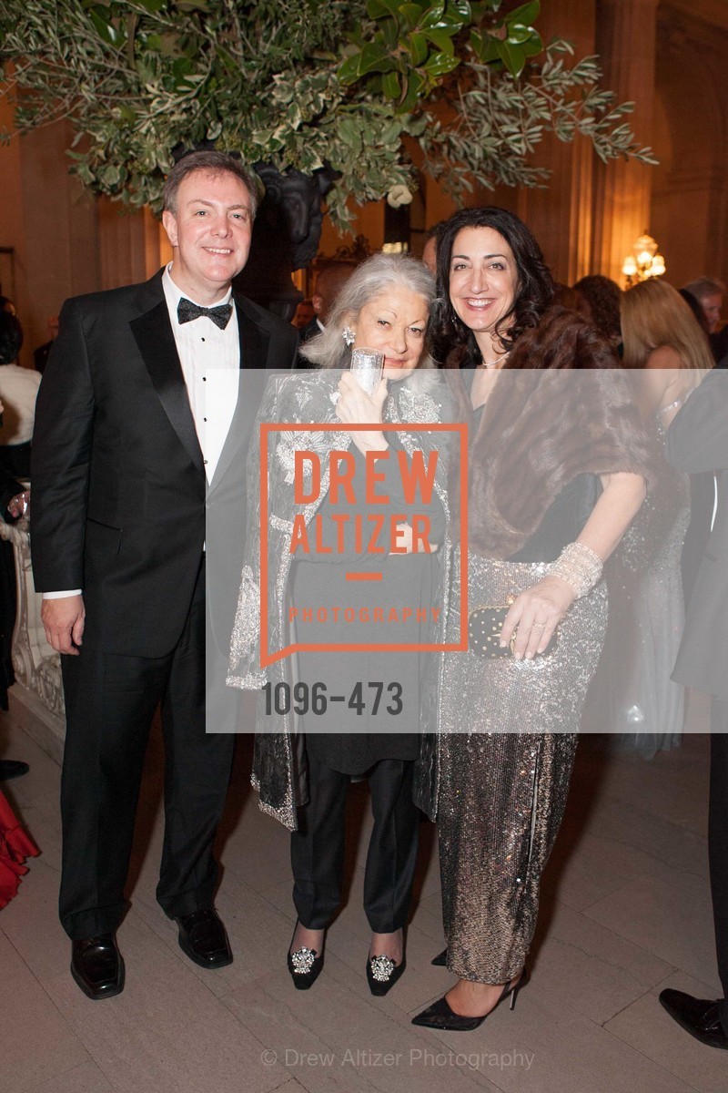 Kevin O'Shea, Denise Hale, Pam Baer, ENCORE! at San Francisco BALLET'S 2014 Season Opening Night Gala, US. US, January 22nd, 2014,Drew Altizer, Drew Altizer Photography, full-service agency, private events, San Francisco photographer, photographer california