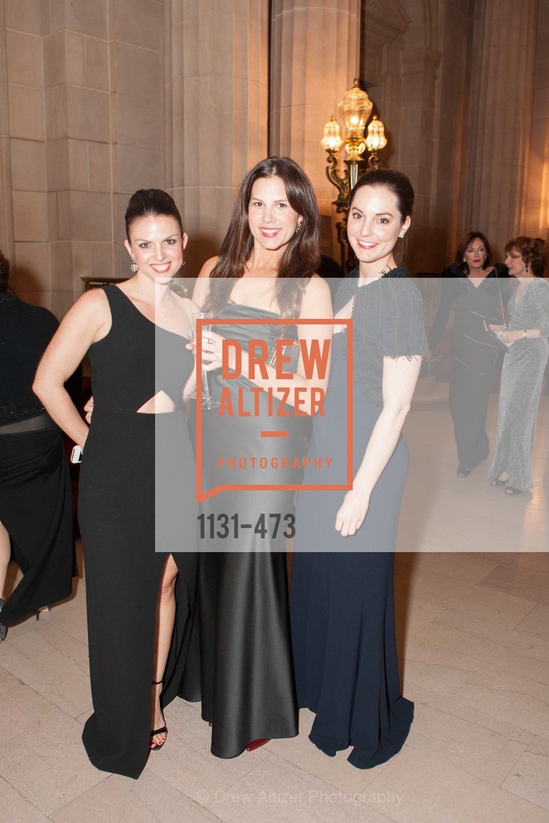 Kelly Dugan, Julia Flajnik, Kelly Cober, ENCORE! at San Francisco BALLET'S 2014 Season Opening Night Gala, US. US, January 22nd, 2014,Drew Altizer, Drew Altizer Photography, full-service agency, private events, San Francisco photographer, photographer california