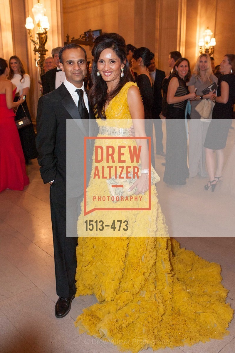 Gaurav Garg, Komal Shah, ENCORE! at San Francisco BALLET'S 2014 Season Opening Night Gala, US. US, January 22nd, 2014,Drew Altizer, Drew Altizer Photography, full-service agency, private events, San Francisco photographer, photographer california