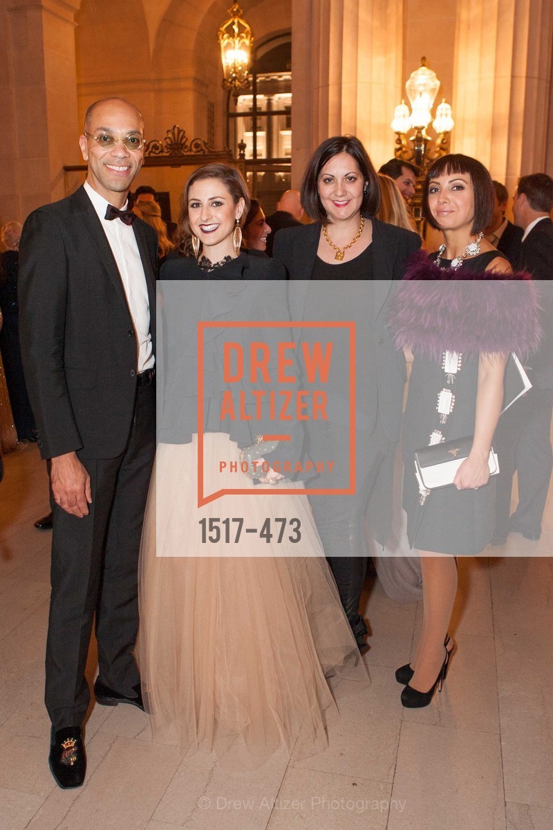 Kenneth Harvey, Danielle Bengochea, Amanda Allen, Svetlana Gafurova, ENCORE! at San Francisco BALLET'S 2014 Season Opening Night Gala, US. US, January 22nd, 2014,Drew Altizer, Drew Altizer Photography, full-service agency, private events, San Francisco photographer, photographer california